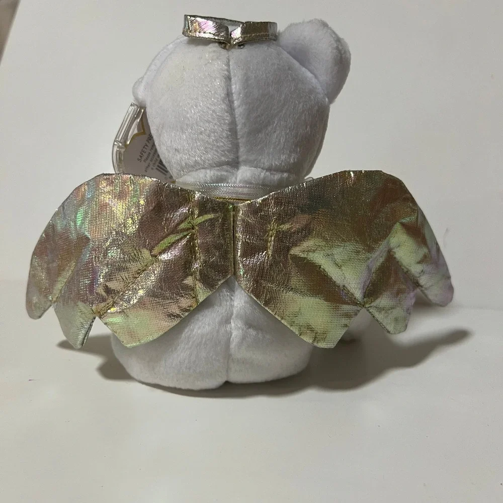 Ty Beanie Babies Angel Bear Lot Halo‎ Halo II Herald White Plush Wings 1998-2002